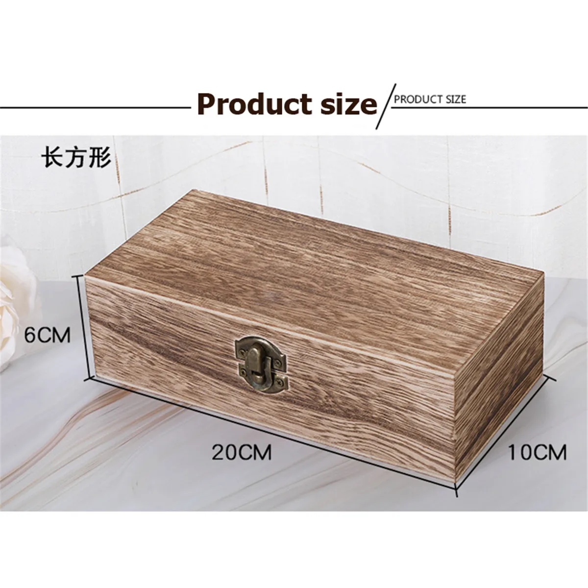 Storage Box Portable Retro Cigars Case Travel Humidor Box Holder Wooden Case Organizer Container Gift Box Smoking Accessories