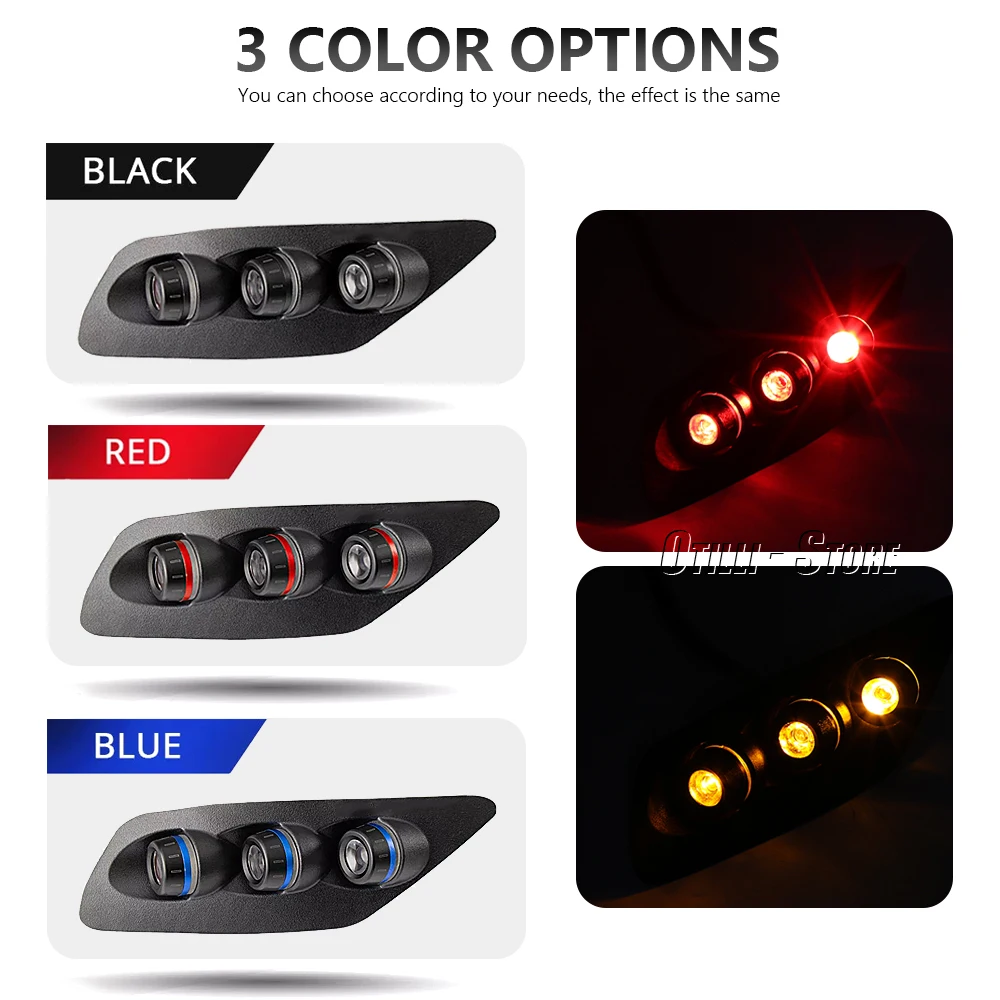 For BMW S1000RR 2021-2022 New Rear Lights Motorcycle LED Turn Signal Indicators Directional Flasher Light Taillight S1000RR 2020