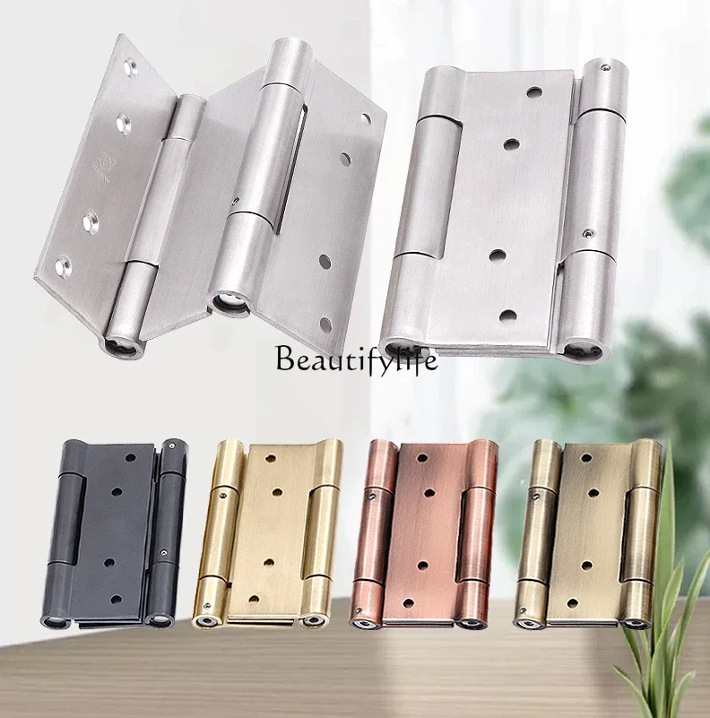 

Buffer Hinge Hydraulic Double Open Hinge Spring Hinge Waist Door Folding