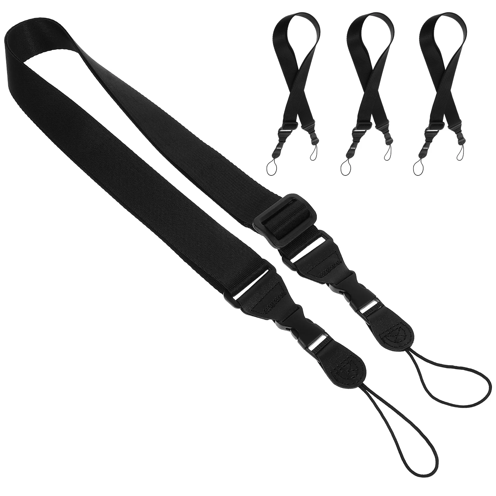 

4Pcs Adjustable Shoulder Strap for Crossbody Bag Replacement Luggage Thickened Nylon Camera Phone Cases Tablet Laptop