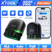 XTOOL Advancer AD20Pro All System Diagnostic Tools Car Code Reader Full OBD2 Function Scanner  Battery Test Upgraded of ELM327