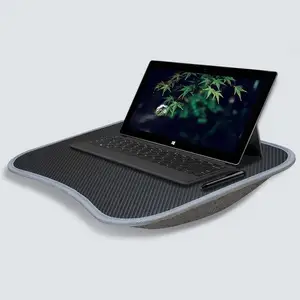 Laptop lap desk with pillow, laptop with soft pillow, writing padded tray, fist, work and game 10 Main Sales Study Table for Room - №8