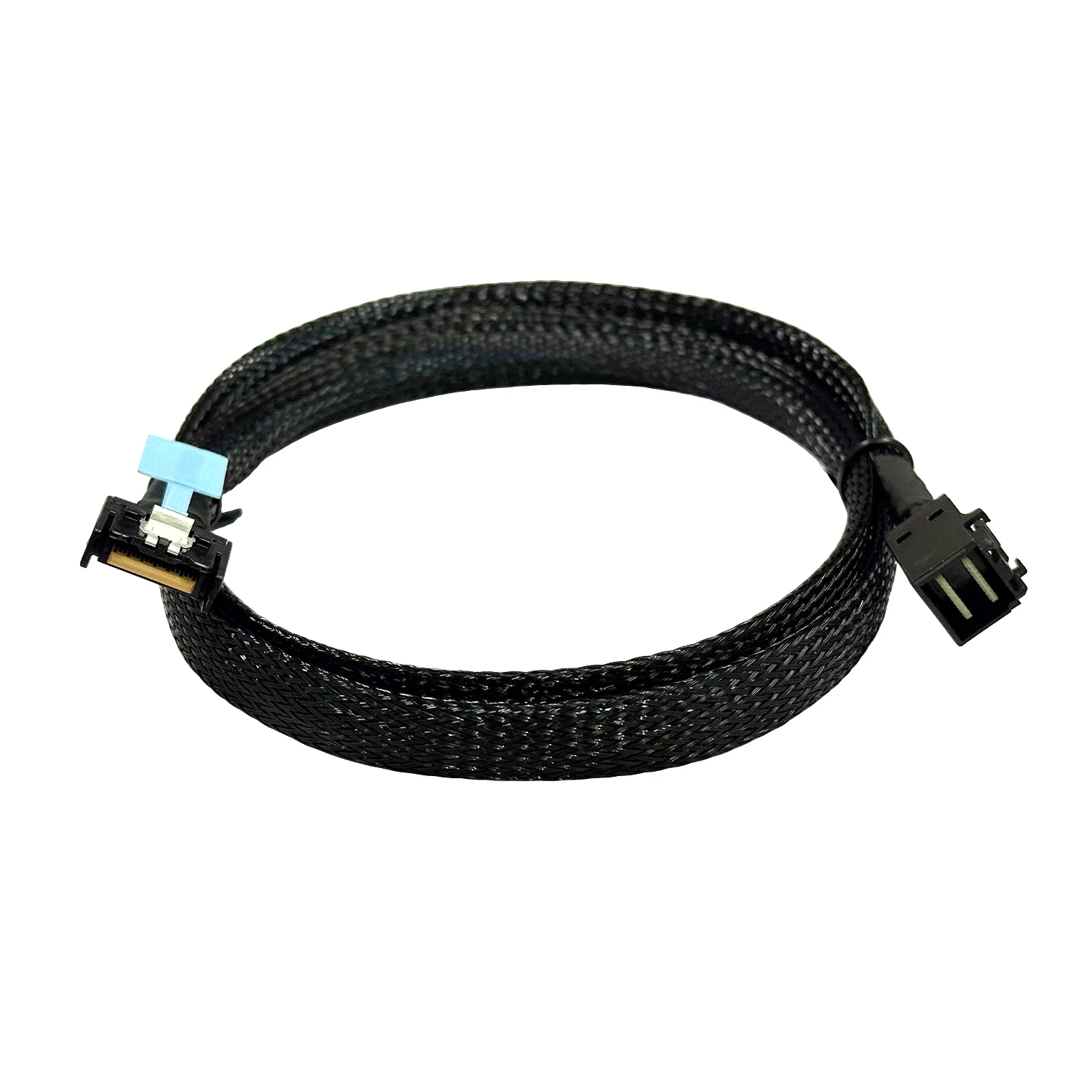 PCIE Slimline SFF-8654 MCIO 4I 4X 38-Pin to SAS HD SFF-8643 Support PCIe Gen5 server adapter Cable
