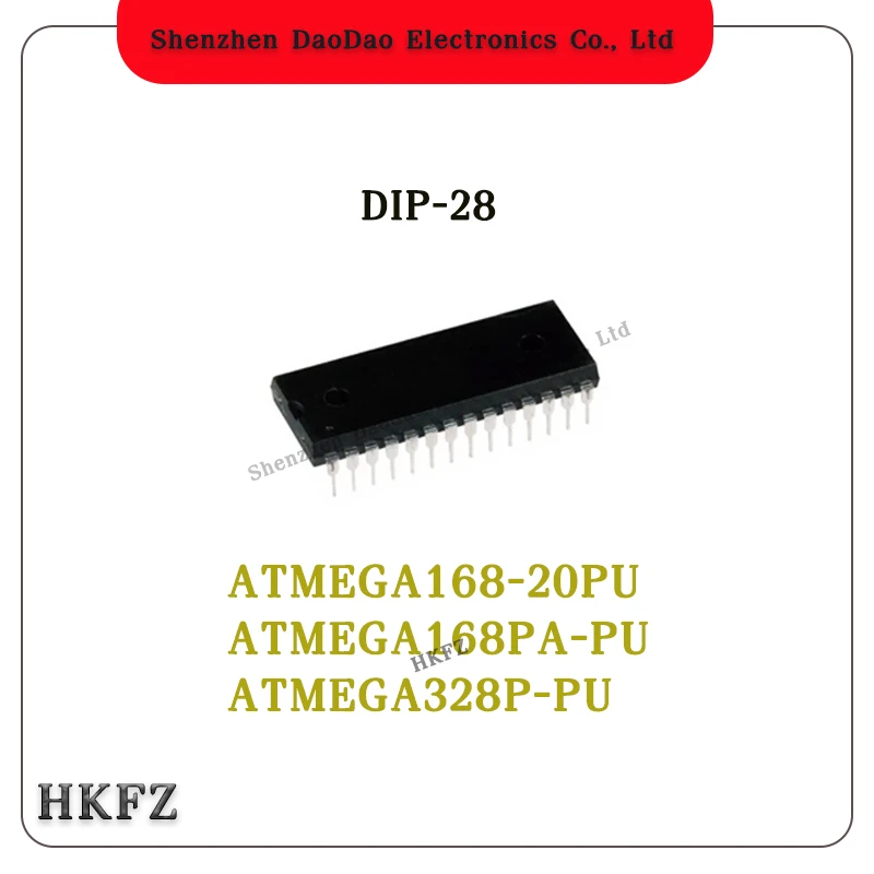 ATMEGA168-20PU ATMEGA168PA-PU ATMEGA328P-PU DIP-28 Microcontroller chip IC new original
