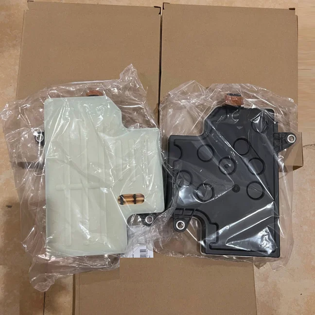 

2pcs Auto Transmission Oil Filter and Oil Pan Gasket Kit 24290800 24294355 for Cadillac CT5 CT6 Escalade