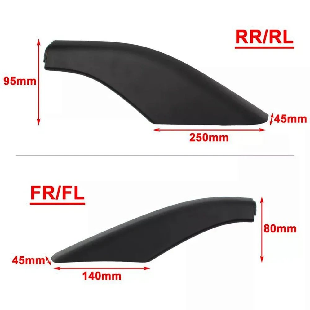 For Land Rover Freelander 2 2006 2007 2008 -2014 Car Roof Racks Rail Cap End Decorative Cover Shell Replace Accessories 4pcs