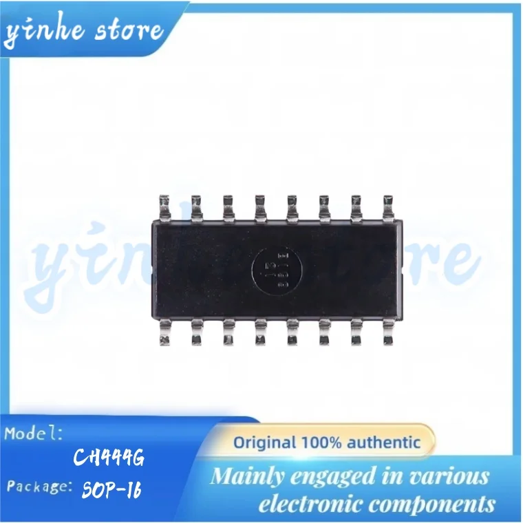 Original genuine CH444G SOP-16 2-pole 4-throw 5V low-resistance analog switch chip