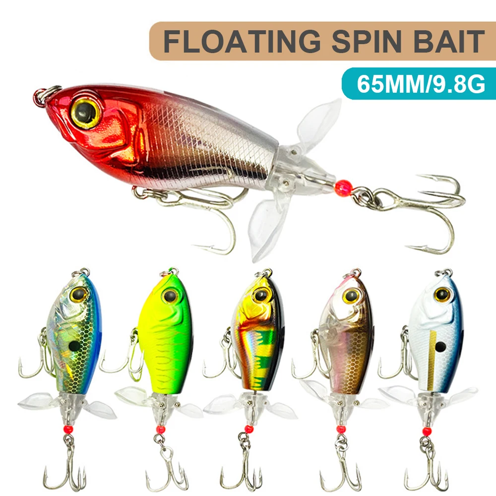 Whopper Plopper señuelo de superficie para lubina – 6,5cm - imagen 3