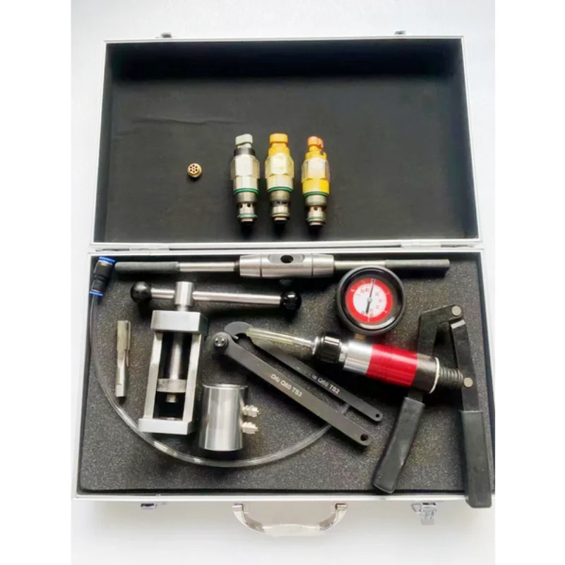 Q60 Common Rail Injector Control Valve Solenoid Disassemble Seal Testing Repair Tool Set For Cummins