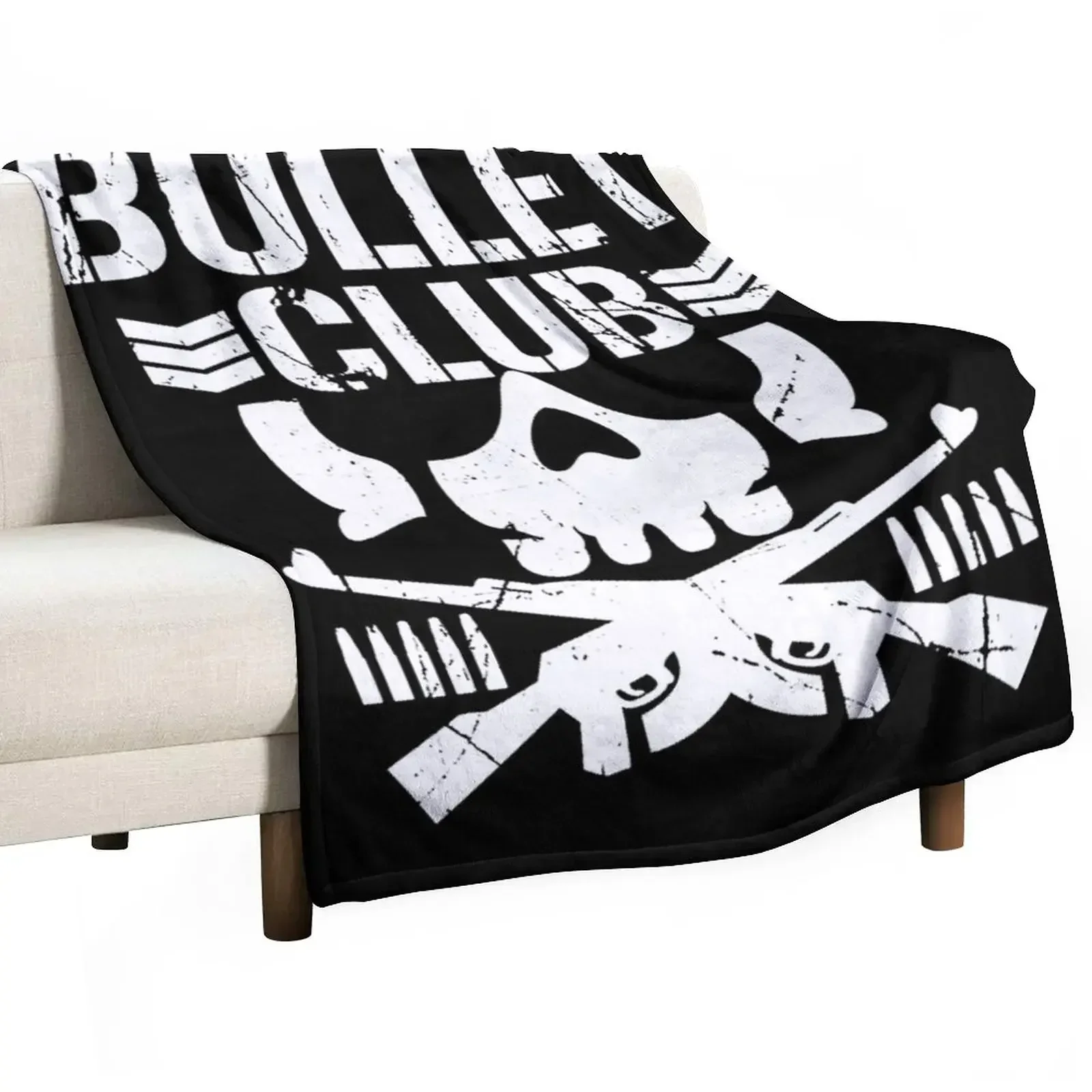 Bullet Club Throw Blanket christmas gifts Stuffeds Blankets