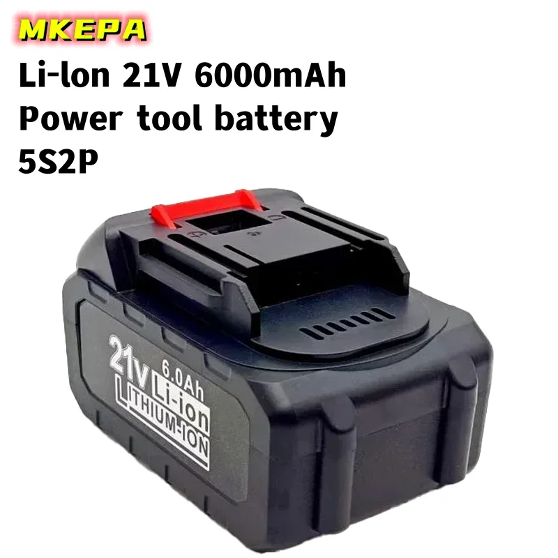 

Air freight 21V 6000mah fast charging lithium-ion battery for electric tools, suitable for BL1850, BL1840, BL1440 (196391-6)