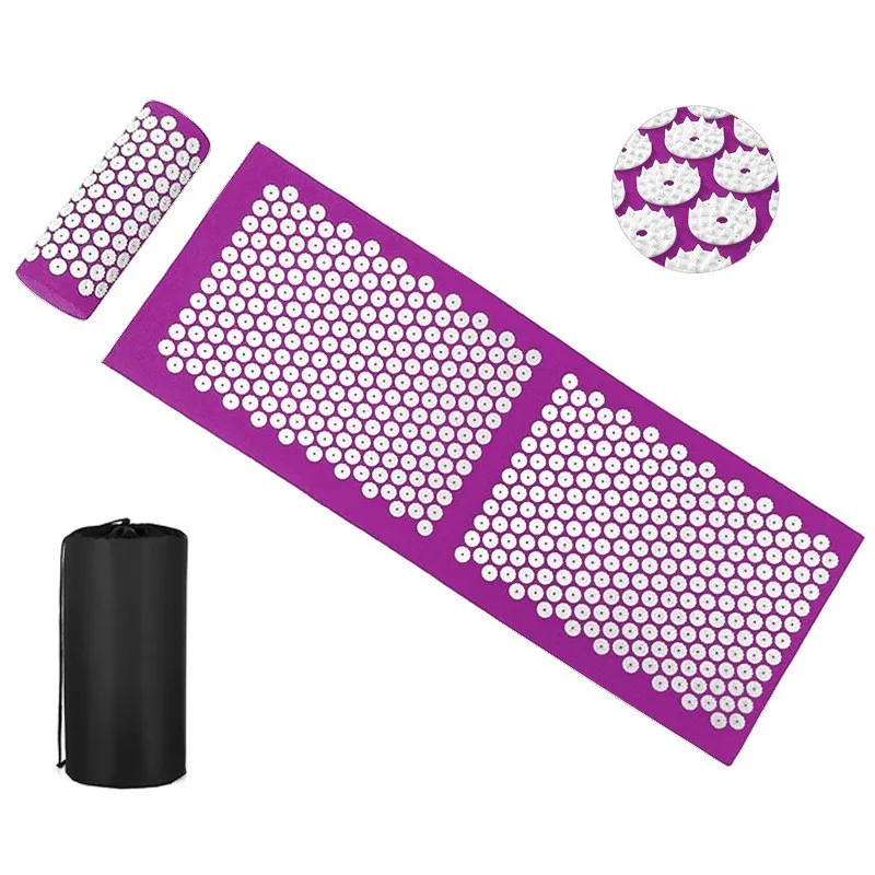 Meditation Mat Yoga Equipment Acupuncture Blanket Massage Pad Yoga Pad Foot Back Acupoints Moxibustion Muscle Relaxation Mat