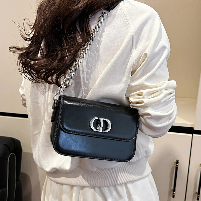 

Classic Women's Handbag Leather Shoulder Bag Crossbody Messenger Tote Elegant Design Famous
