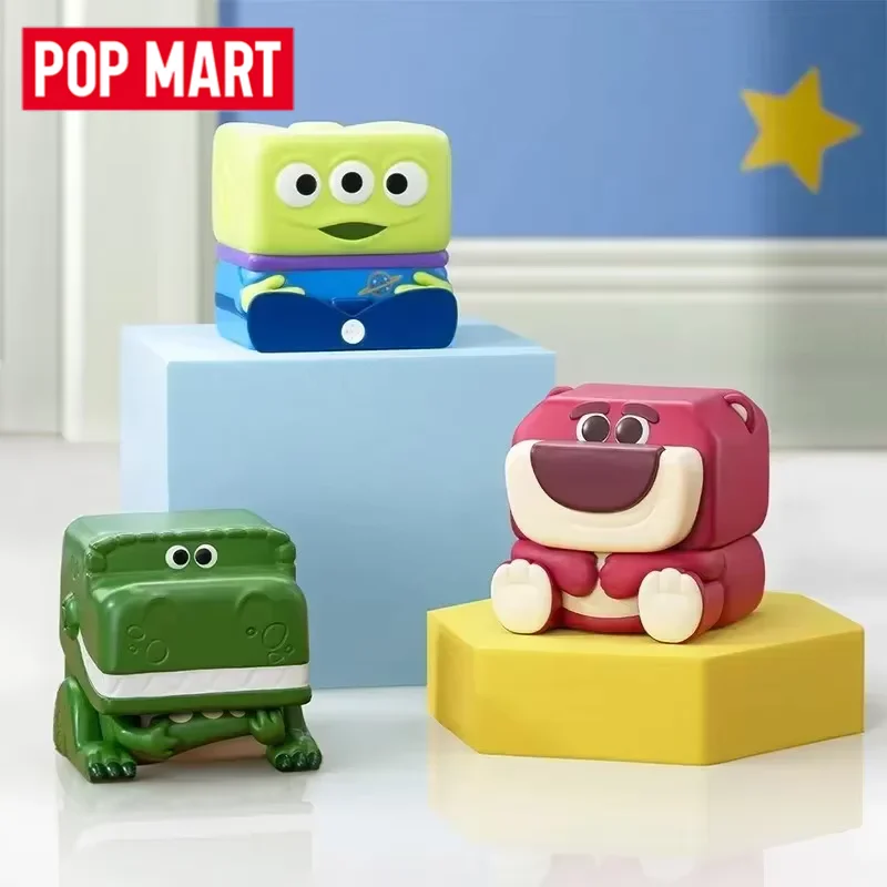 

POP MART Disney/Pixar POP CUBE - 3 Series Blind Box Toys Kawaii Anime Action Figure Surprise Mystery Box Dolls Girls Gift