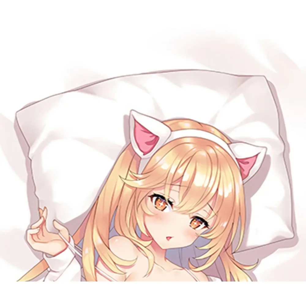 Misaki Dakimakura Pillowcase Soft Microfibre Cushion Shell Home Bedding Decor Accessory
