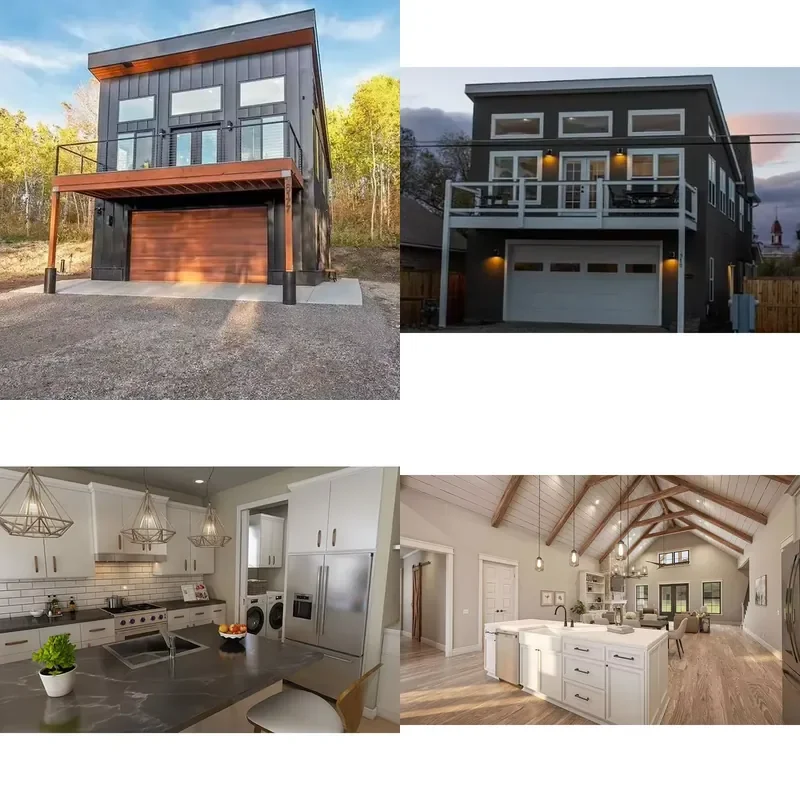 for Prefabricated Steel Compact Home Sustainable Residential Multi Use Modular Living Space Eco Friendly Durable Structure