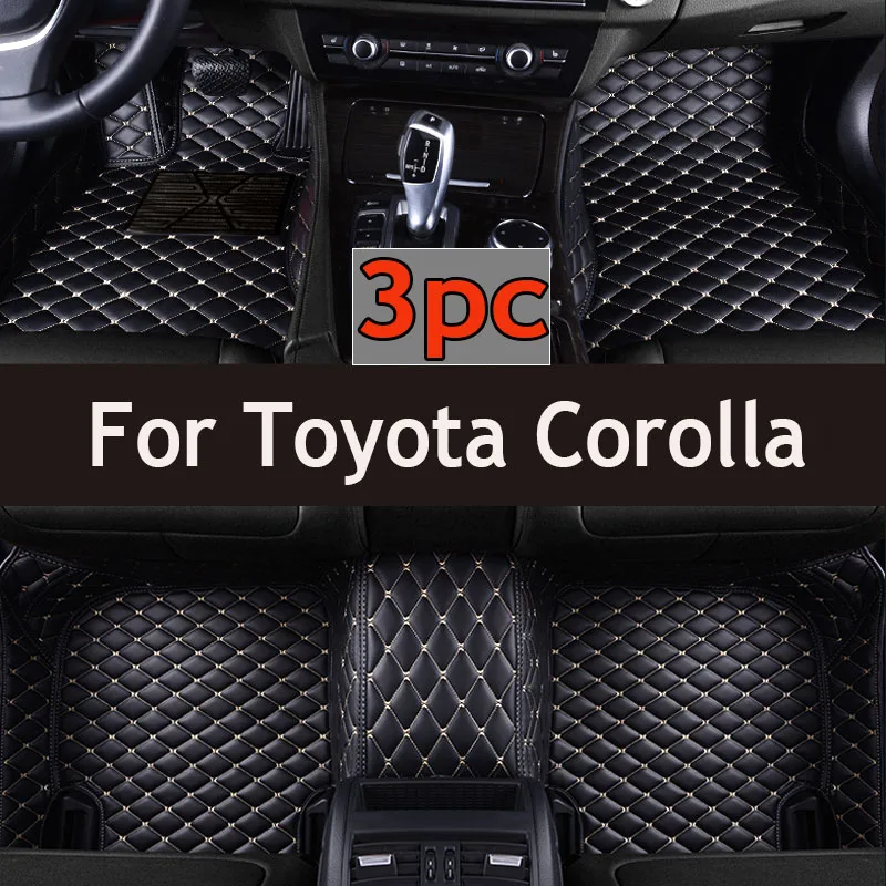 

Car Floor Mats For Toyota Corolla Cross 2022 Custom Auto Foot Pads Automobile Carpet Cover Interior Accessories