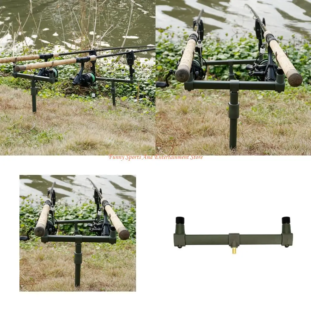 

C4DE Telescopic Fishing Rod Holder Aluminium Fishing Rod Support Holder for Both Freshwater And Saltwater Environment