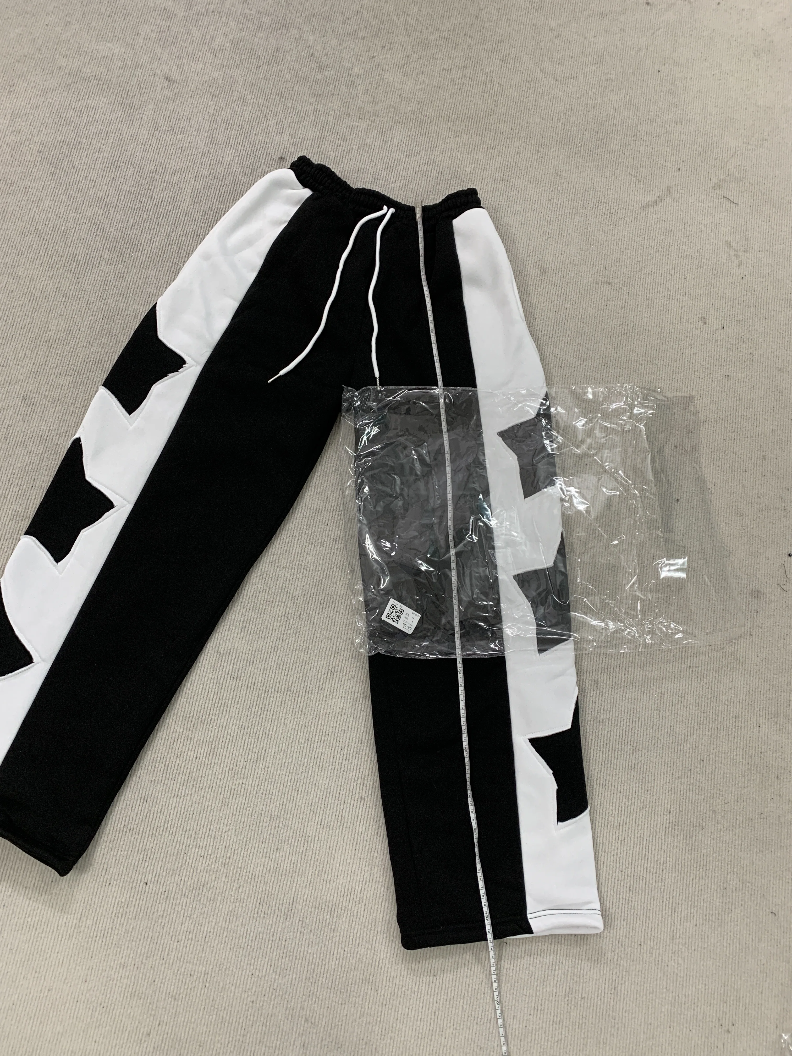 نابضة بالحياة كتلة اللون ستار التصحيح فضفاضة تناسب واسعة الساق السراويل وصول جديدة عارضة الشارع الشهير السراويل