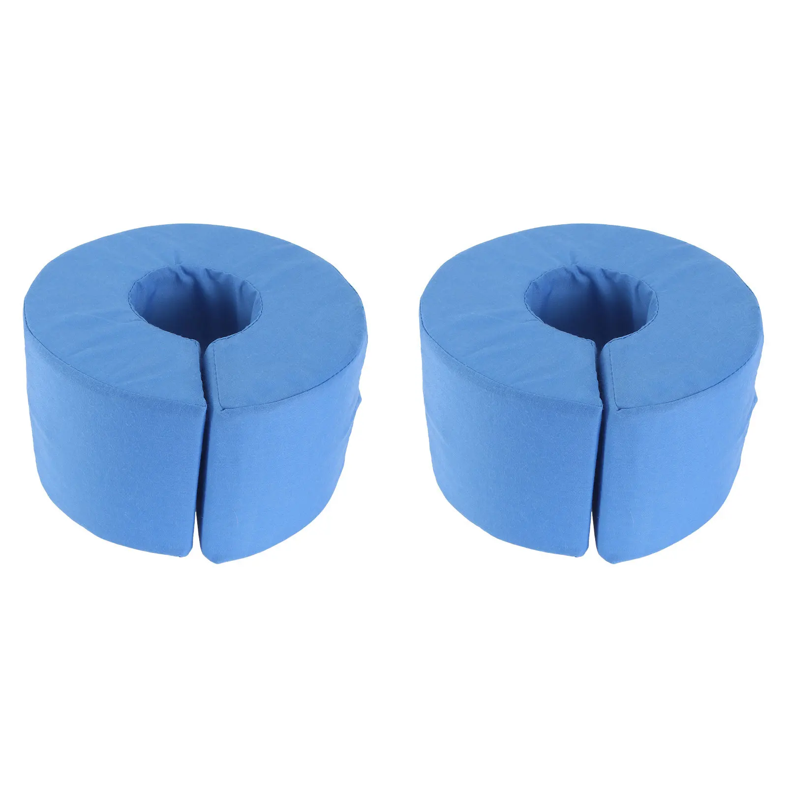 

2Pcs Foot Elevating Pillows Leg Support Pads Blue Comfortable Breathable Sleeping Cushion for Foot Care Home Use