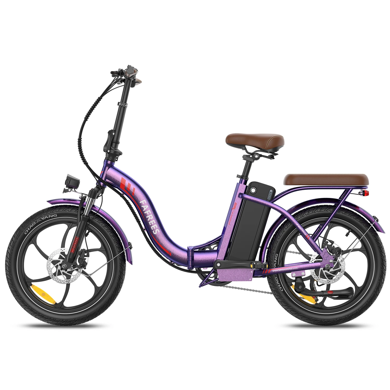 Fafrees F20+ Pro opvouwbare elektrische fiets 36V 25Ah verwijderbare batterij 20" x 3,0 MTB ebike voor volwassenen