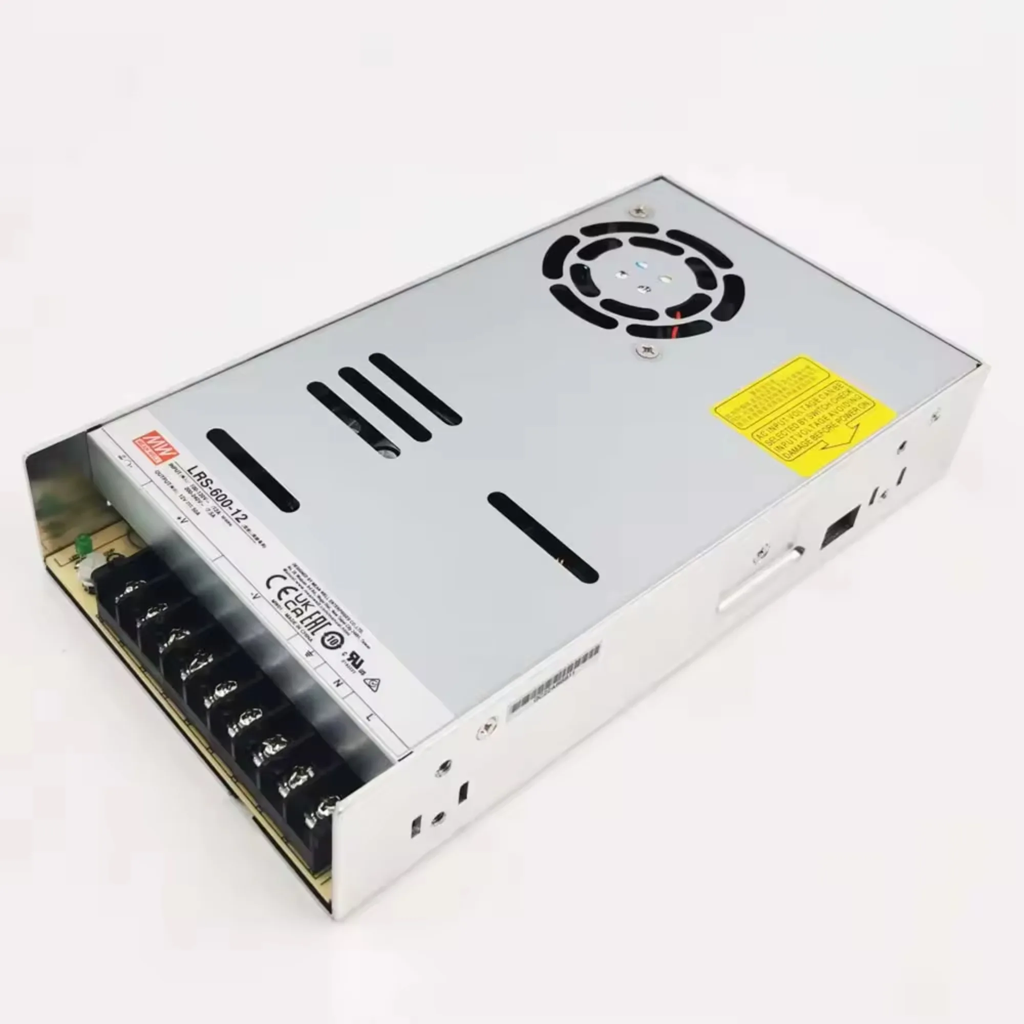 Mean Well LRS-600 5V 12V 15V 24V 27V 36V 48V AC To DC 600W Enclosed Type Single Output Switching Power Supply MeanWell SMPS