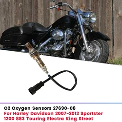 Sensores de oxígeno para motocicleta, repuesto de O2 para Davidson 27690-2007 Sportster 2012 1200 Touring Electra King Street, 883-08