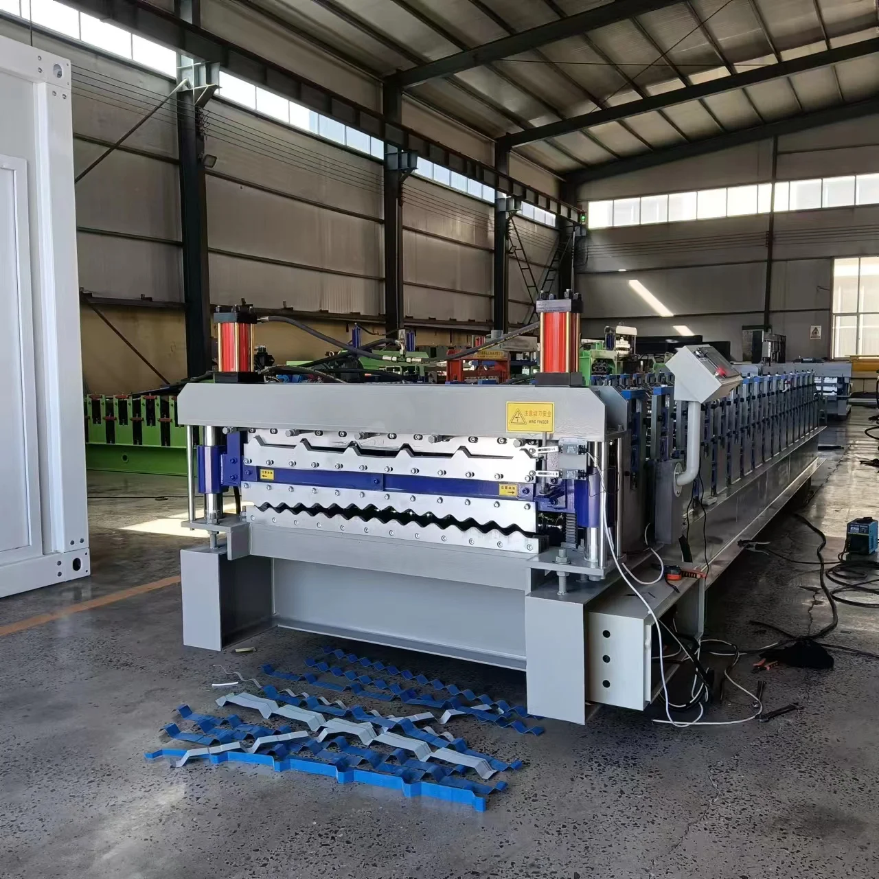 Modular Roof Sheet Machine and Tile Making Machine System for Custom Trapezoid Panels and Interlocking Roof Tiles
