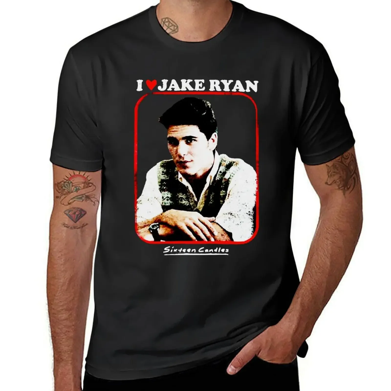 Ally Sheedy Emilio Estevez Ferris Bueller John Hughes Sixteen Candles Jake Ryan I Love Srtle 2 Retro T-Shirt