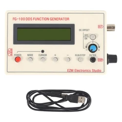 多機能周波数オシロスコープdds関数信号発生器,関数信号発生器,FG-100, 1hz-500khz