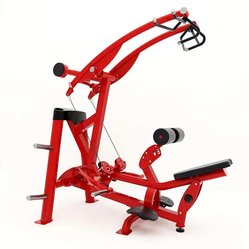 Professional ISO Lateral Chest And Back Plate Loaded Machine Popular Free Weight Exercise Equipment