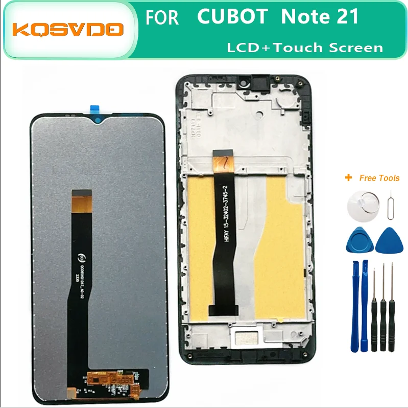 New Original For Cubot NOTE 21 LCD&Touch Screen Digitizer With Frame Display Screen Module Accessories Assembly Replacement