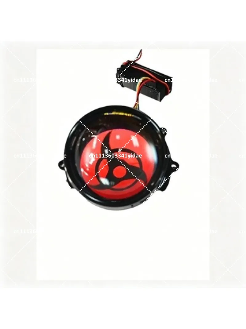 Animated Devil Eye Headlight, Dynamic Blinking LED Projector Lens for Car Motorcycle