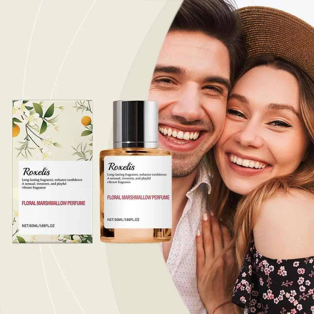 عطر أورانج بلوسوم 50 مل للجنسين بخاخ للجسم عطر زهري طازج يدوم طويلاً فرمون مختلط يؤرخ أو دو تواليت