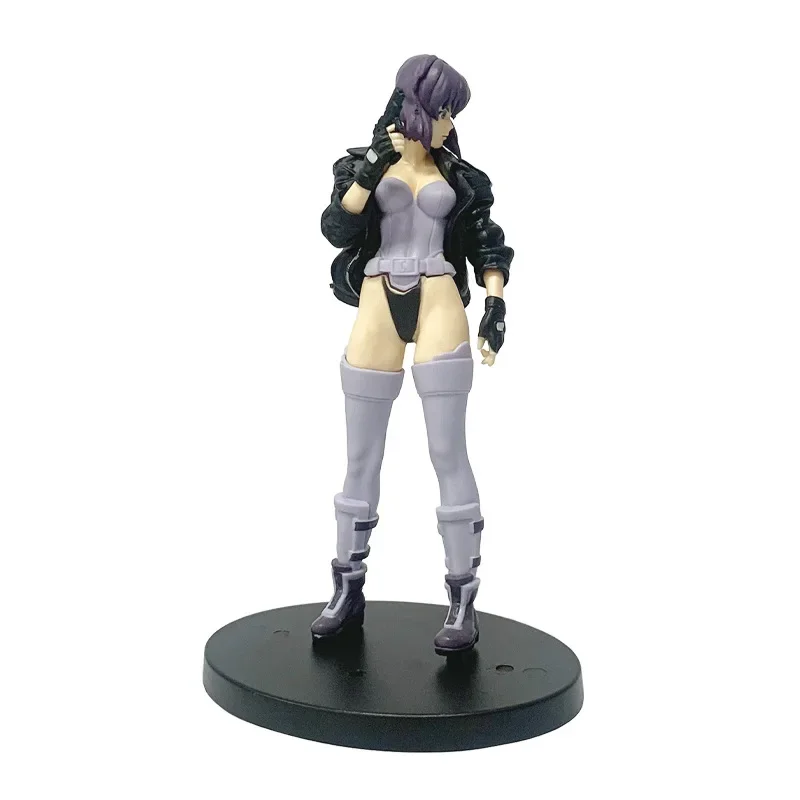 Statuetta Action Figure di Motoko Kusanagi da 18cm, Personaggio di Ghost in the Shell, Ornamento da Scrivania Fatto a Mano