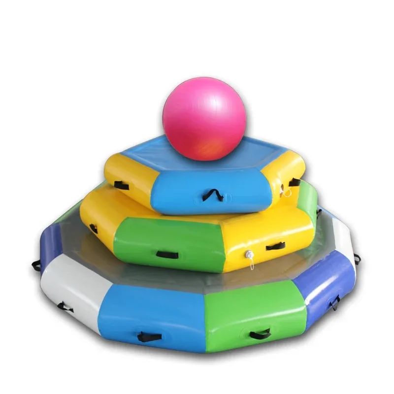 

Fun Games Props All Stars Hold the Moon Inflatable Thunder War Drum Concentric Ball Walking Team Building Activity Equipment