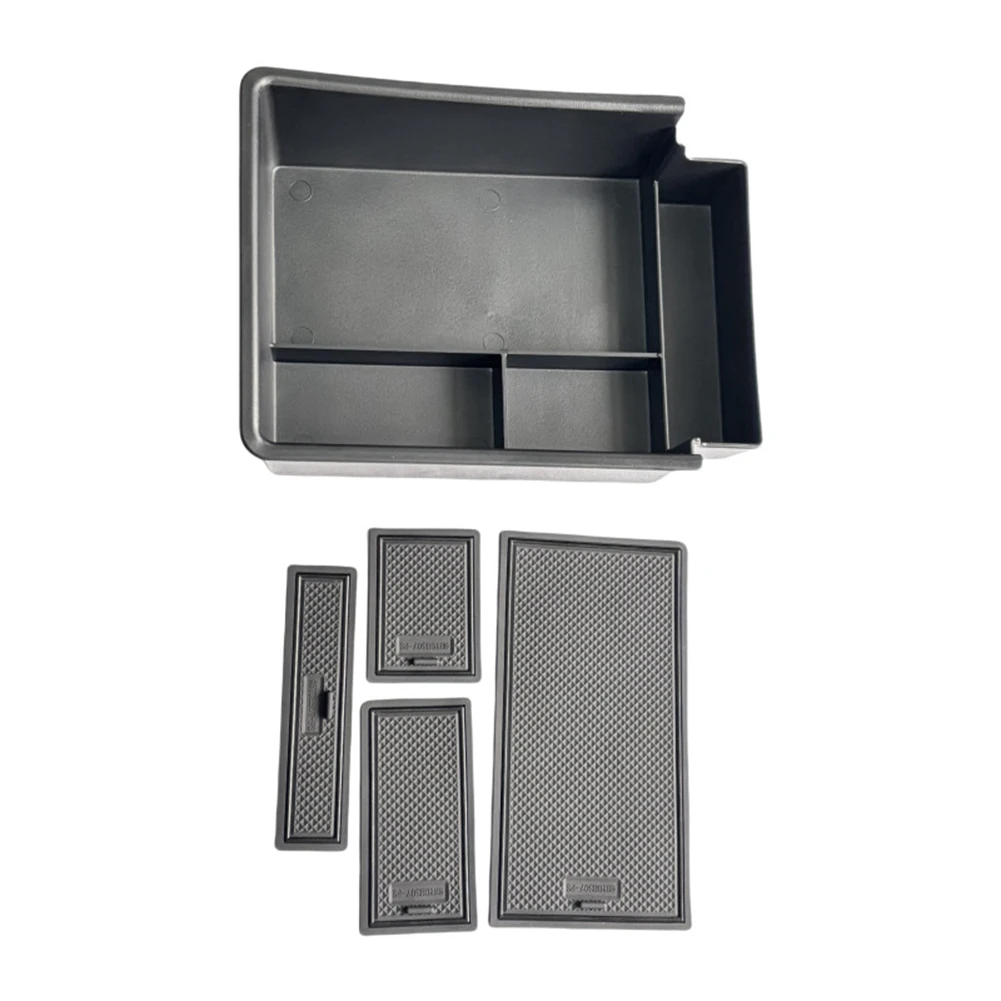 For BYD Sealion 05 EV 2025-2026 Black Center Console Lower Layer Car Armrest Storage Box Interior Accessories Tray Tidying