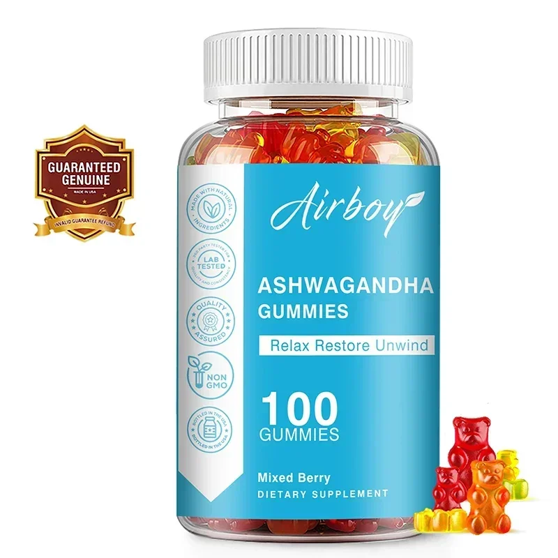 

Ashwagandha Gummies - Decompression, Improving Sleep, Enhancing Immunity, Anti-oxidation, Lipid-lowering