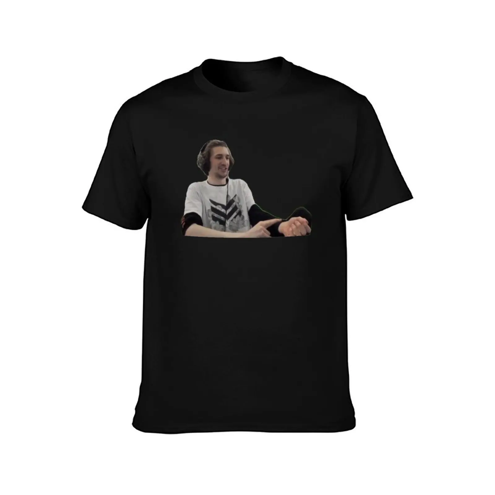 xQc SHEESH T-Shirt tops custom t-shirts t shirt men 100℅ cotton