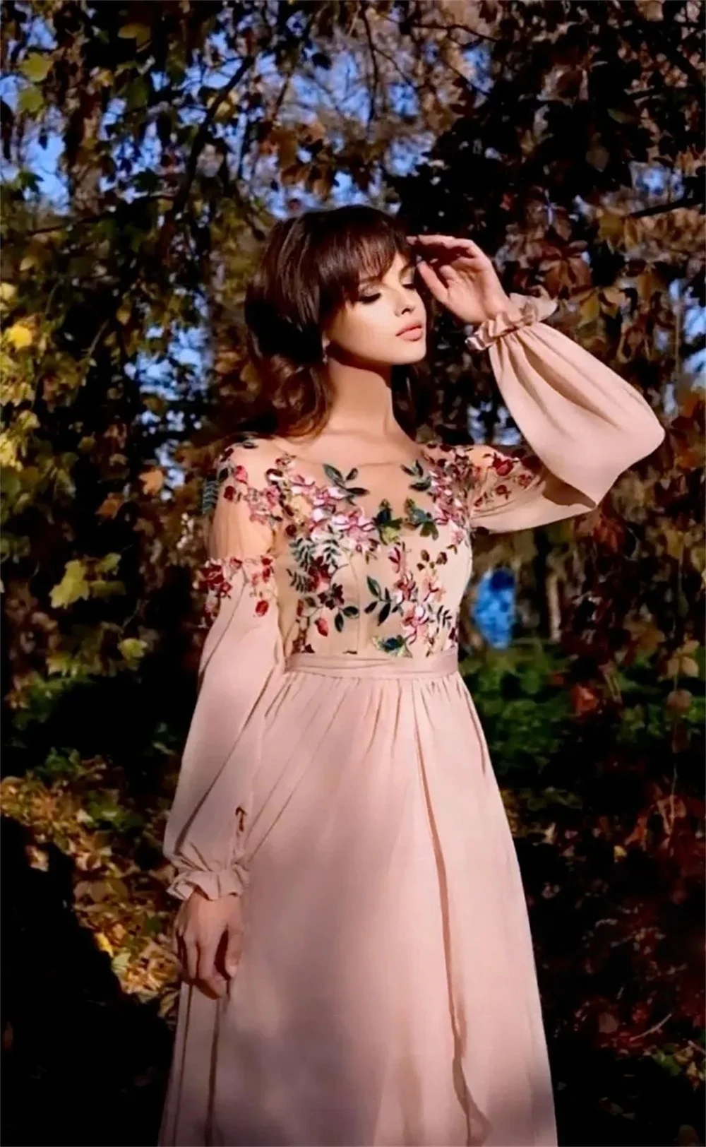 Kyoto White Floral A-line Wedding Dresses Off Shoulder Sweep Train Customized جديد في الفساتين Appliques vestidos de novia