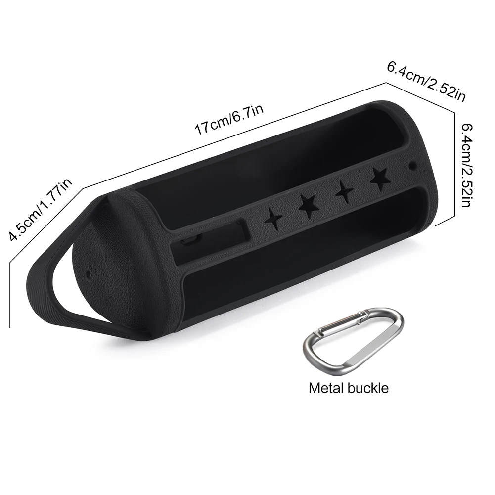 غطاء سيليكون واقي لسونوس تجول 2 ، جراب مكبر صوت محمول ، مقاوم للصدمات ، مضاد للخدش ، كم جلد ناعم