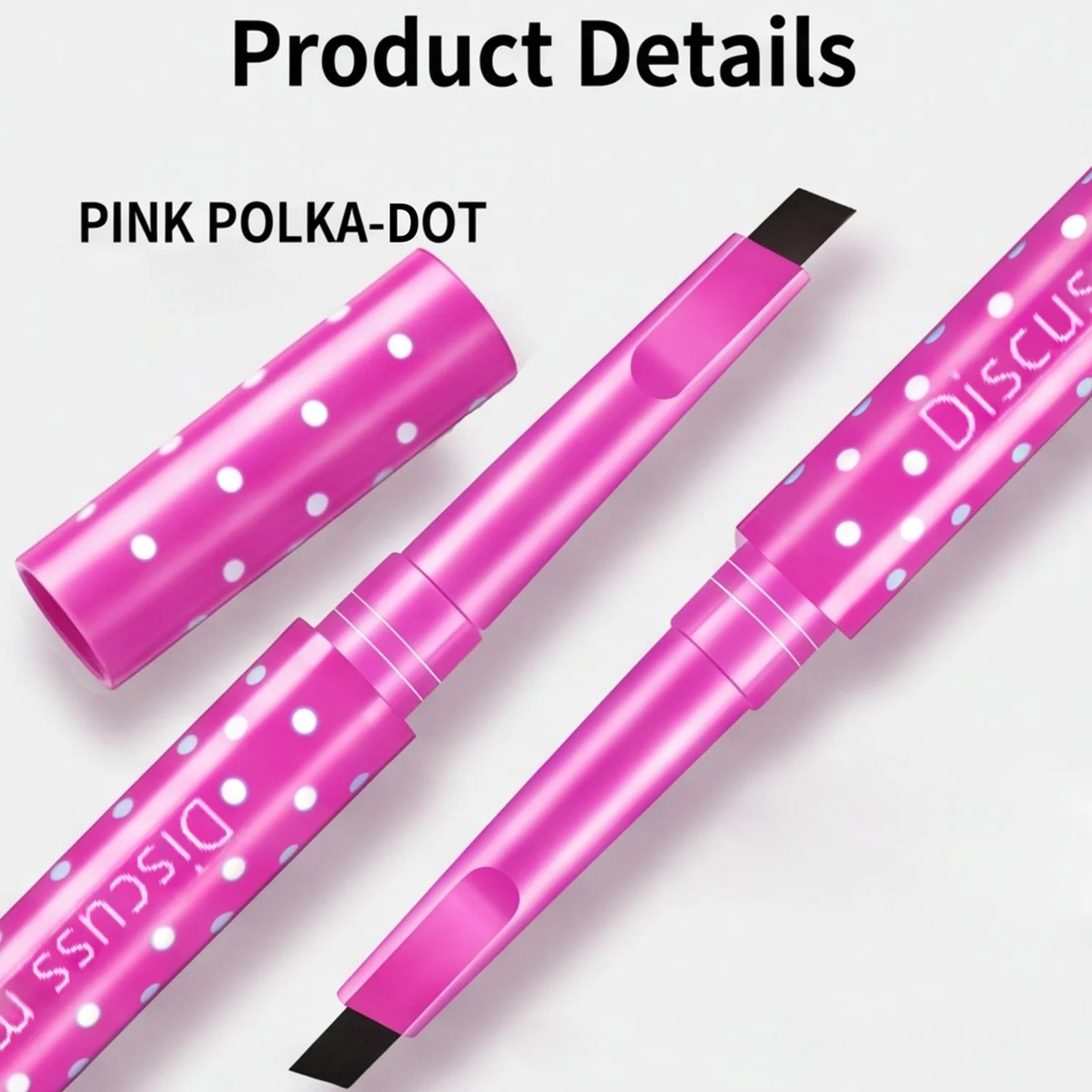 3Pcs Retractable Eyebrow Pencil Ultra-Fine Tip Waterproof Long Lasting Brow Pencil 3 Colors Natural Define Fill