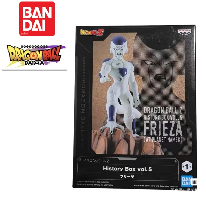 En Stock Original Bandai Banpresto Dragon Ball Frieza Anime mercancía modelo estatuilla caja Original figura de acción 100% genuino