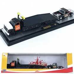 M2 Machines 1/64 1968 C60 Truck 1979 silverado DCS01 Black Die-cast Alloy Car Model Collection Gift