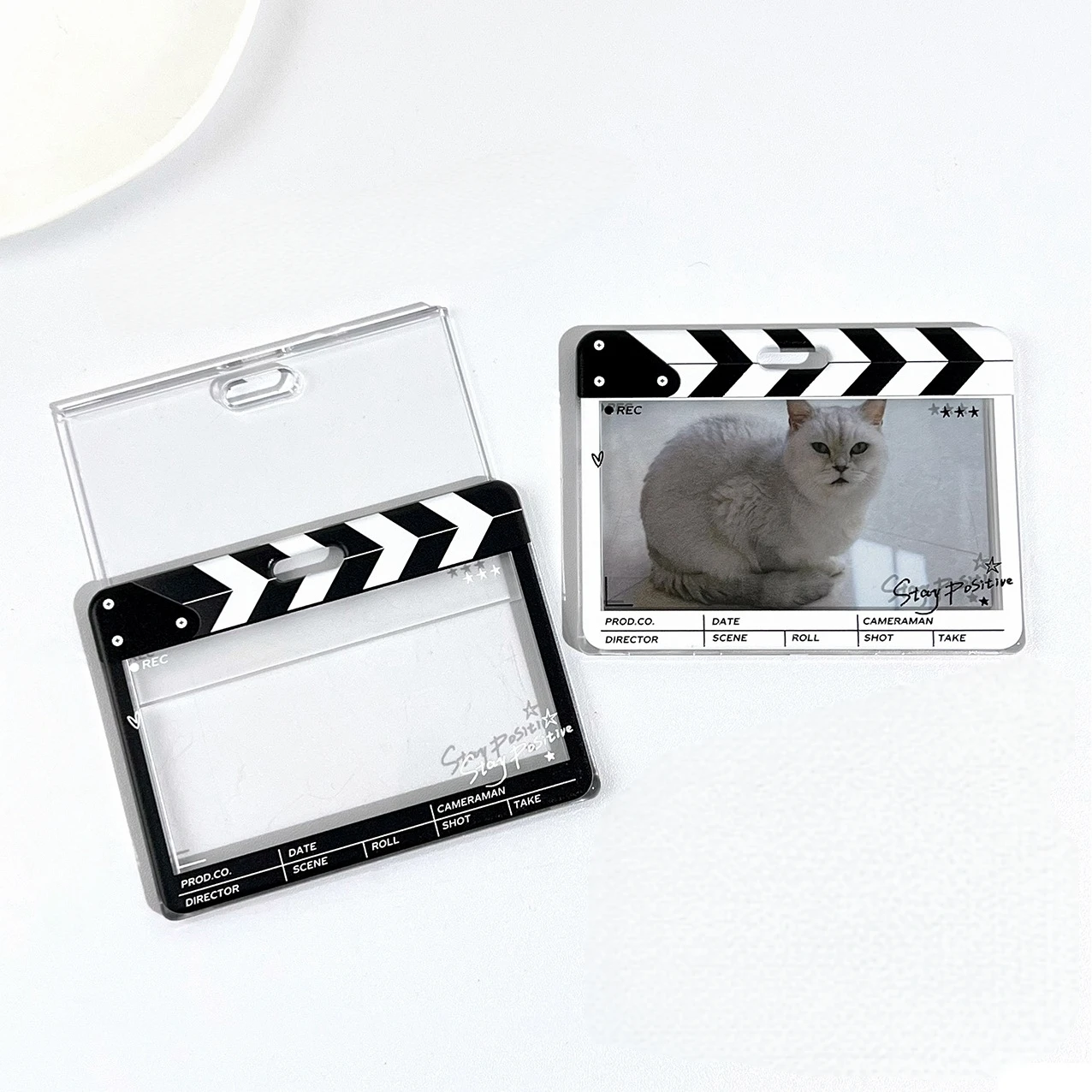 INS نمط لائحة على شكل غطاء بطاقة الشريحة الأفقية غطاء تخزين بطاقة الطالب IC بطاقة الغطاء الواقي حقيبة الظهر الديكور #2