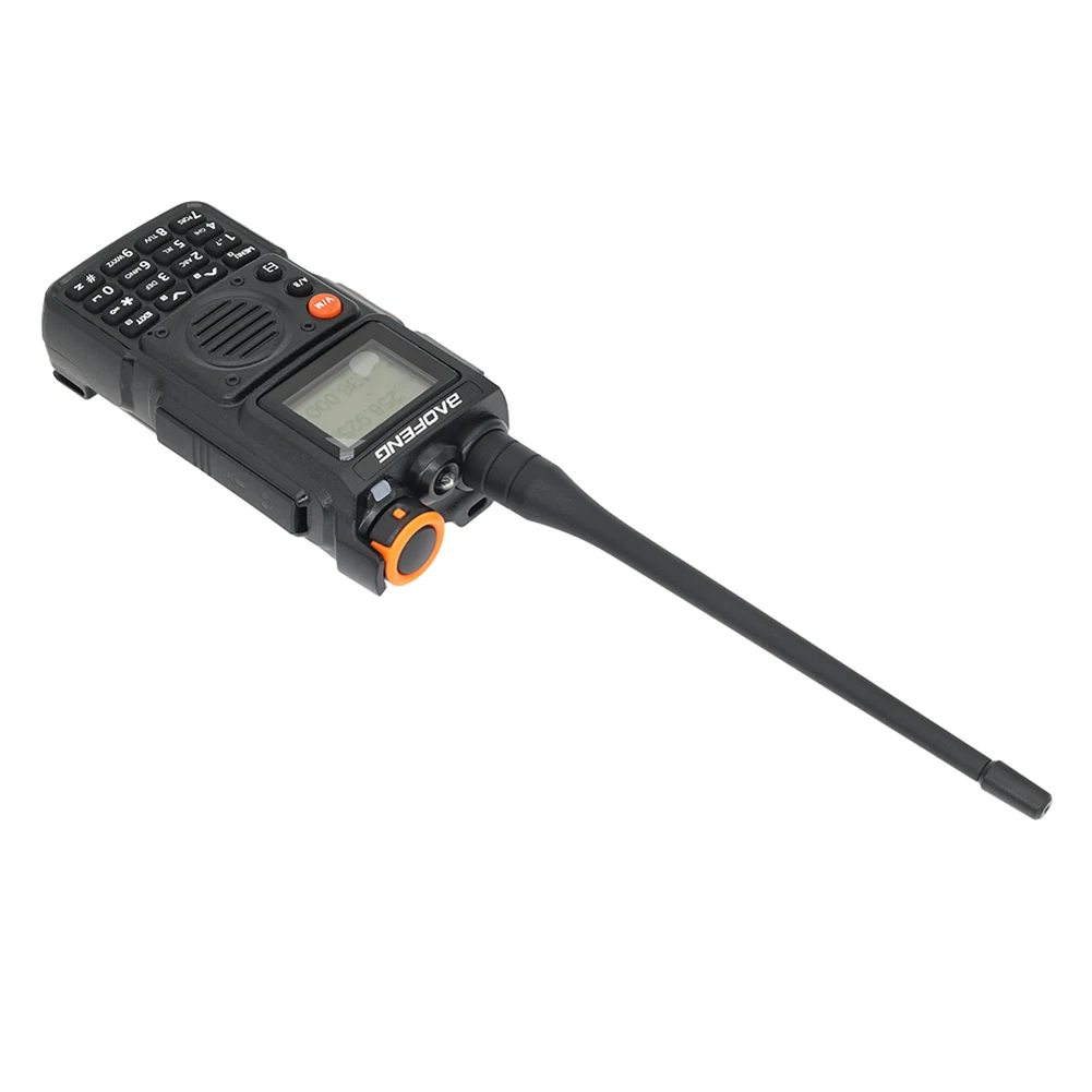 Baofeng UV-K6 UHF VHF DTMF NOAA Langstrecken-Amateurfunk Drahtlose Kopierfrequenz Multiband-Handie-Talkie mit NOAA-Wetteralarm