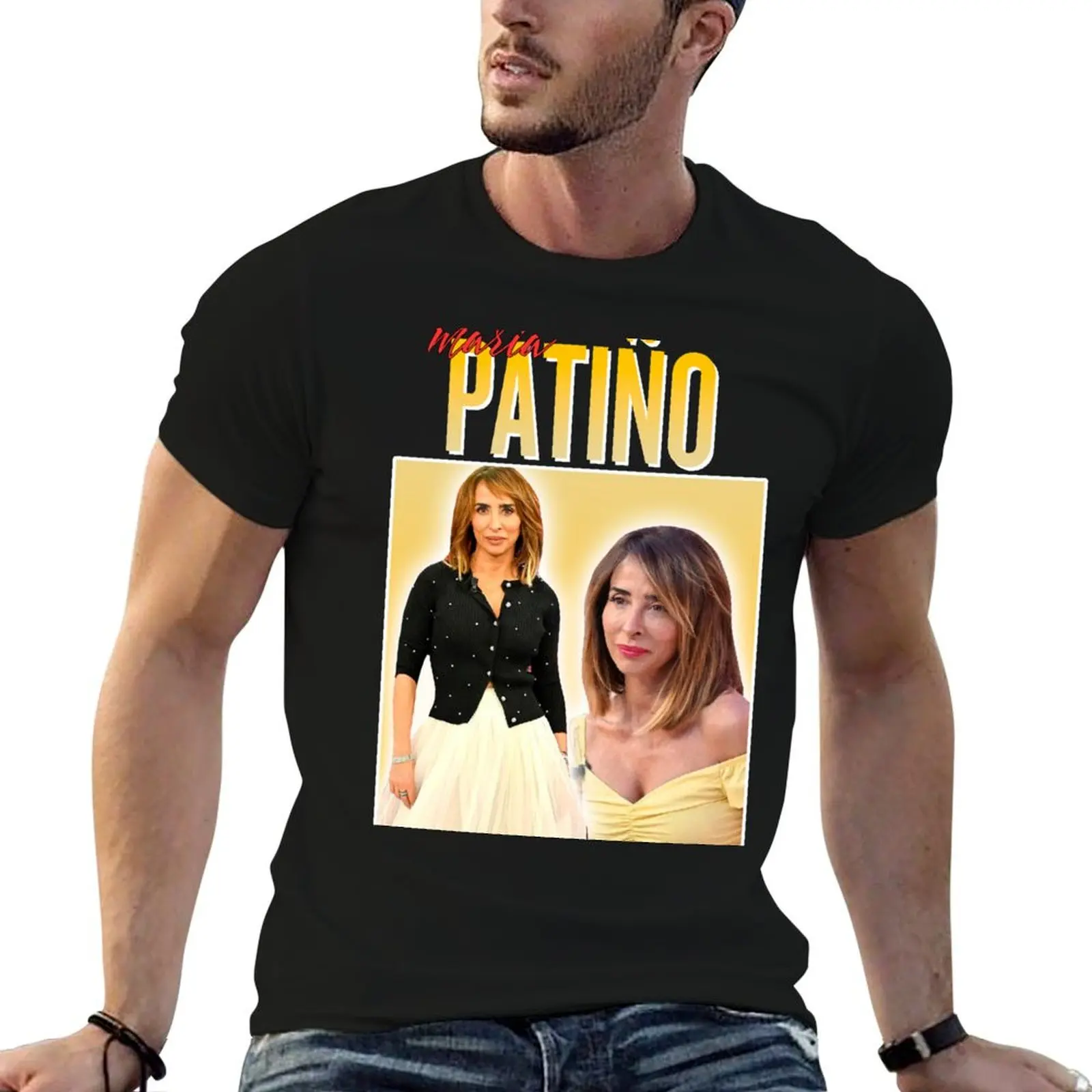 

MARIA PATIO - LA BEYONSEBE T-Shirt man graphic t shirt funny t shirts dark humor T-Shirt