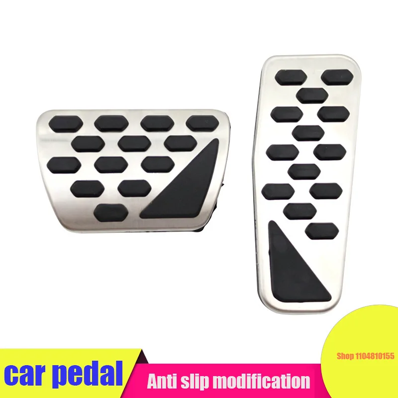 

Car pedals suitable for Jeep's new Wrangler modified accelerator, brake, rest area, anti-skid pedals