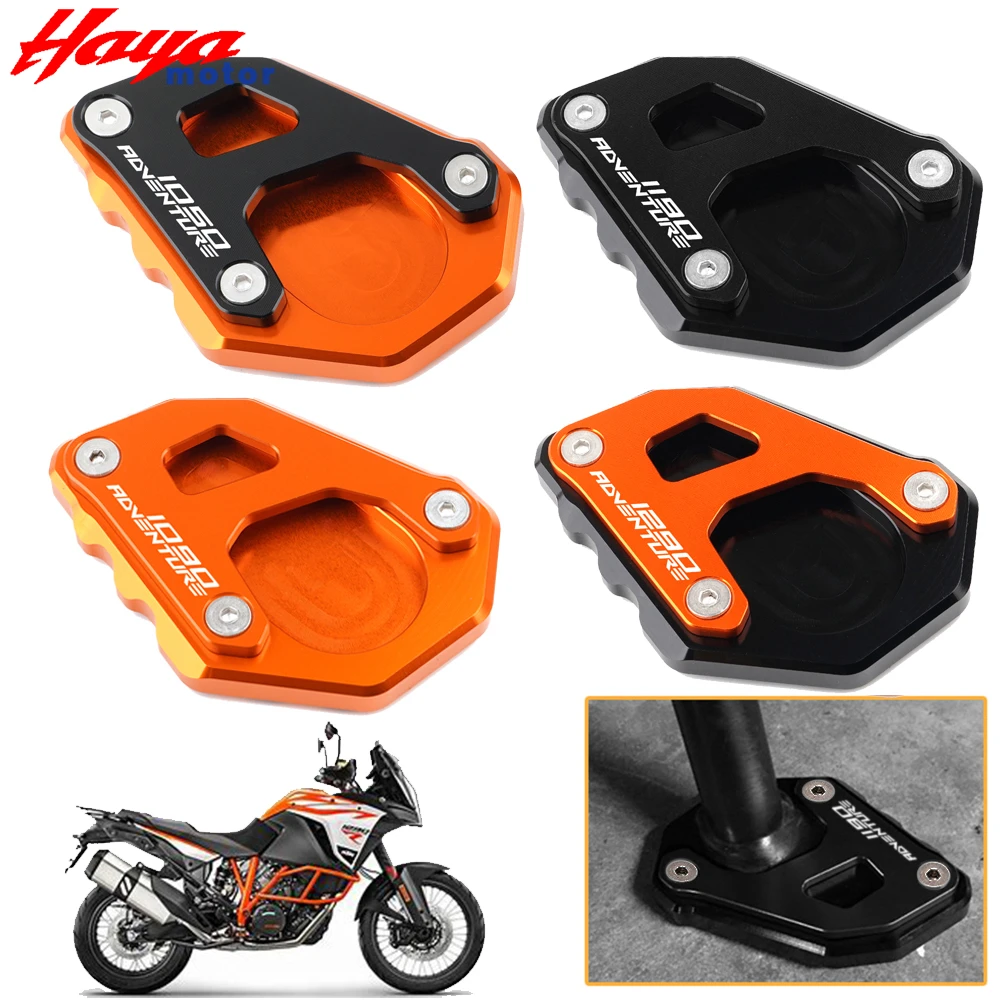 Hot sale For KTM Adventure 1290 1050 1090 1190 Adv Super Motorcycle Foot Side Stand Enlarger Plate Kickstand Enlarge Extension