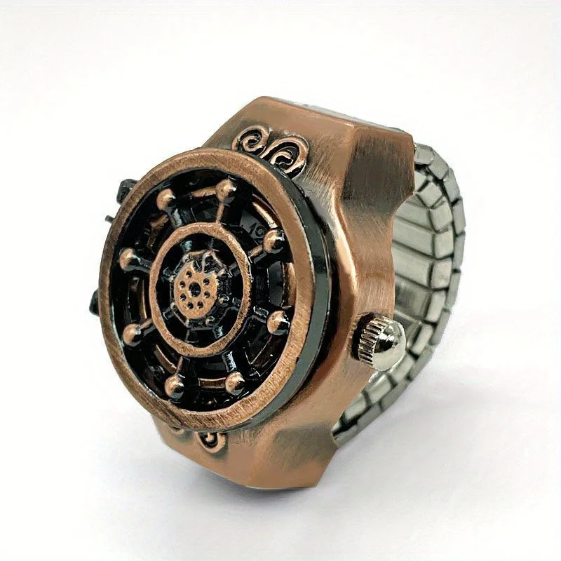 Trendy Series Ring Watch for Students, Anime Design